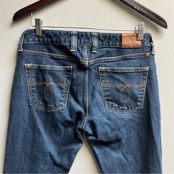 Lucky Brand Lola Skinny Dark Blue Denim Jeans Sz 29 - Picture 5 of 14